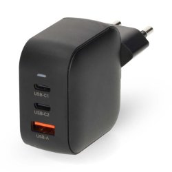 Chargeur mural 70 W | GaN | PD3.0 | Fonction de charge rapide | 1.5 / 2 *