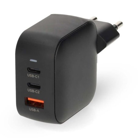 Chargeur mural 70 W | GaN | PD3.0 | Fonction de charge rapide | 1.5 / 2 *