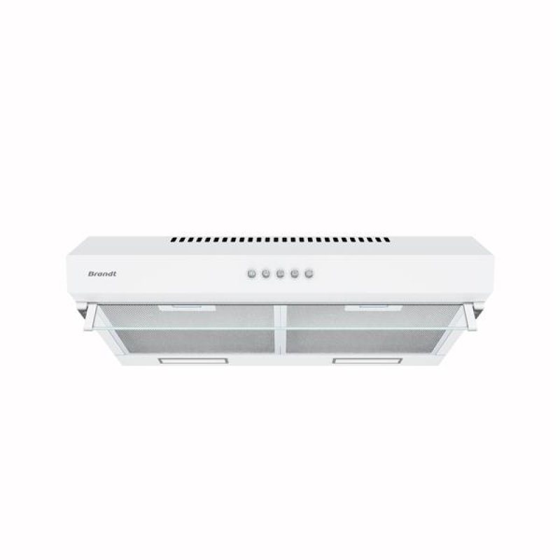Brandt BHC4611W hotte Montée au mur Blanc C 319 m³/h
