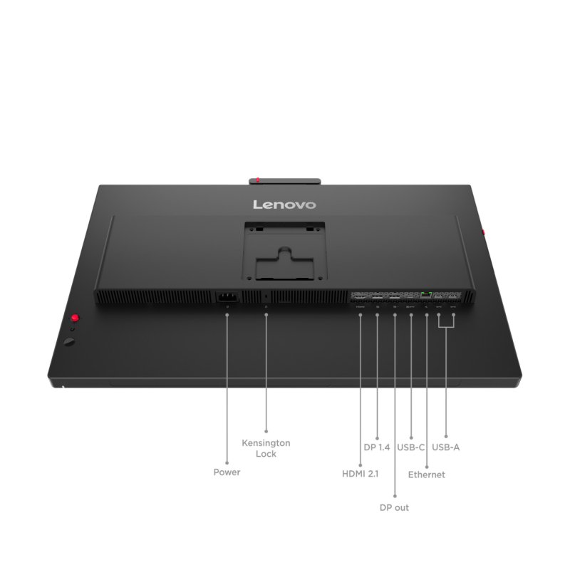 Lenovo ThinkVision T24-4v écran plat de PC 60,5 cm (23.8") 1920 x 1080 pixels Full HD LCD Noir