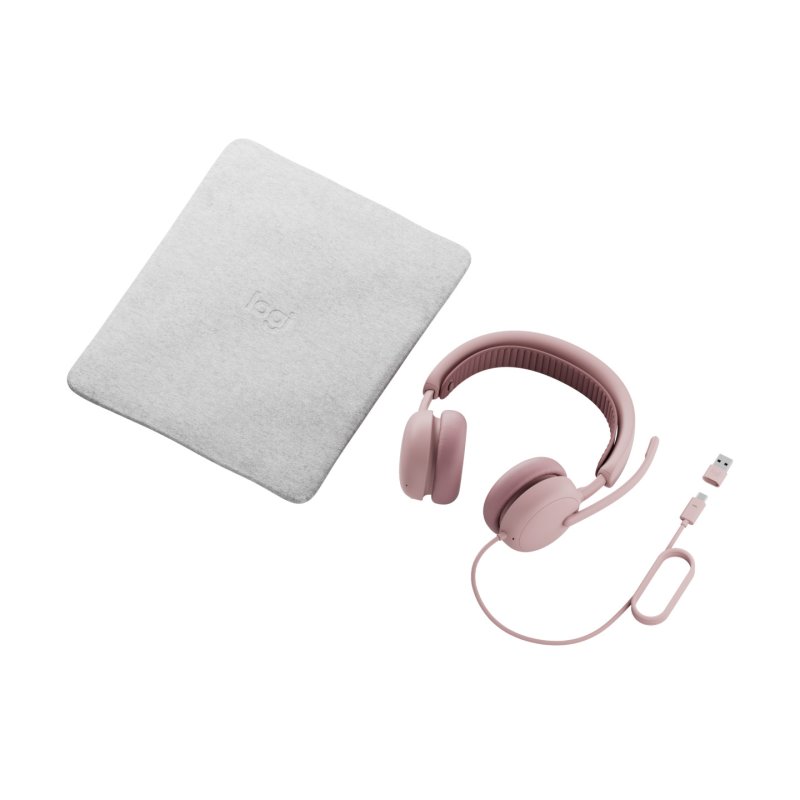 Logitech 981-001620 headphones/headset Wired Rose