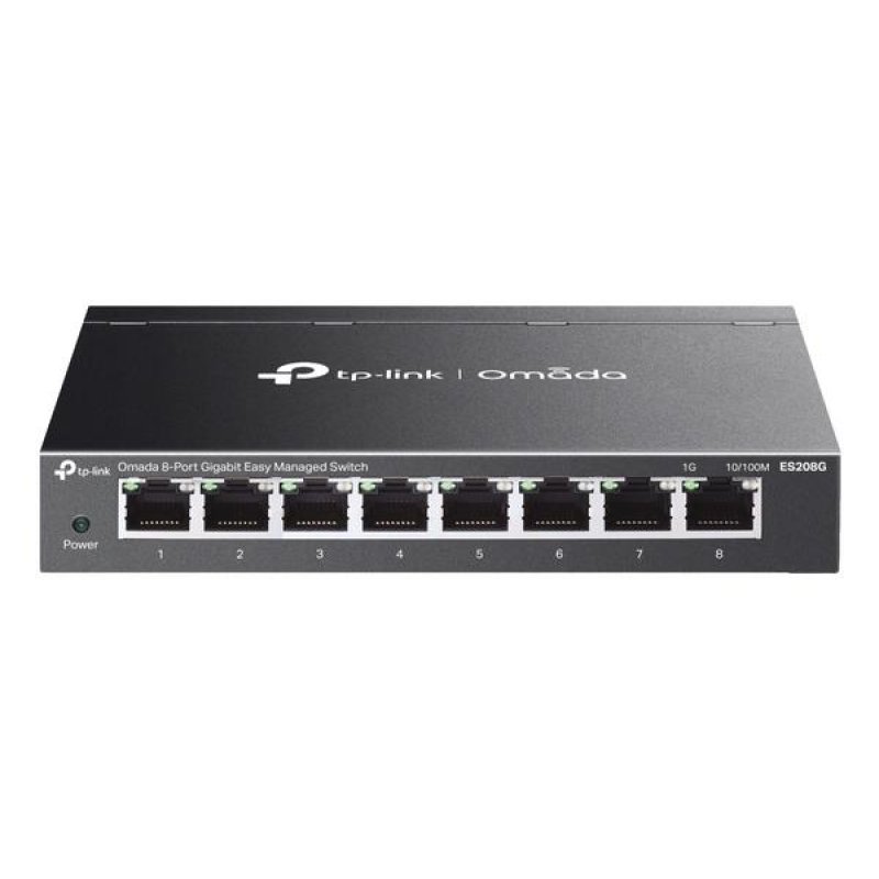 OMADA 8-PORT GIGABIT EASY SMART SWITCH PORT: 8X GIGABIT RJ45 POR