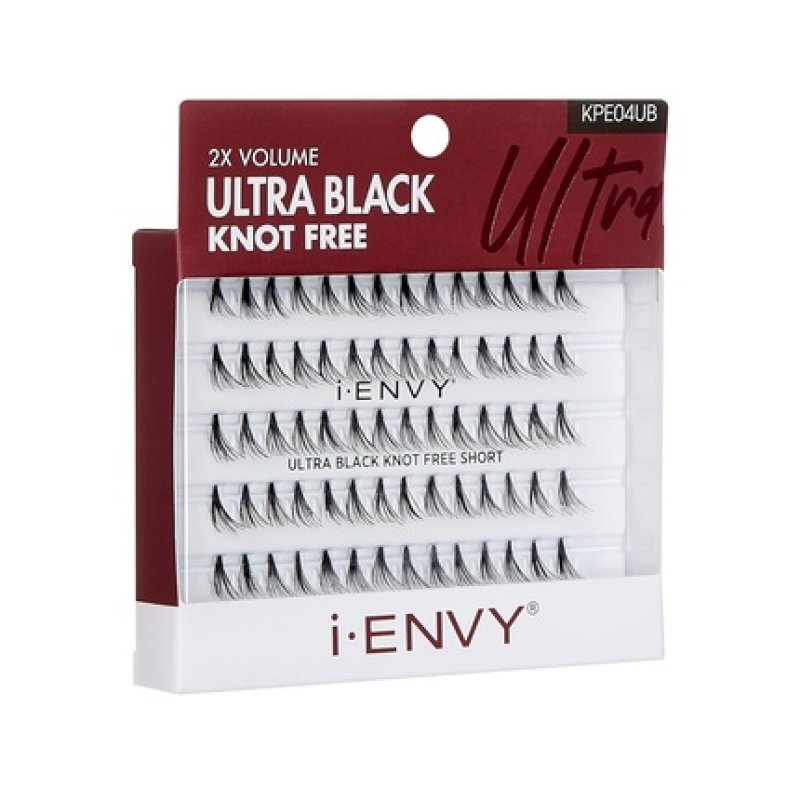 Kiss I Envy Knot Free Short 70 Lashes Ultra Black