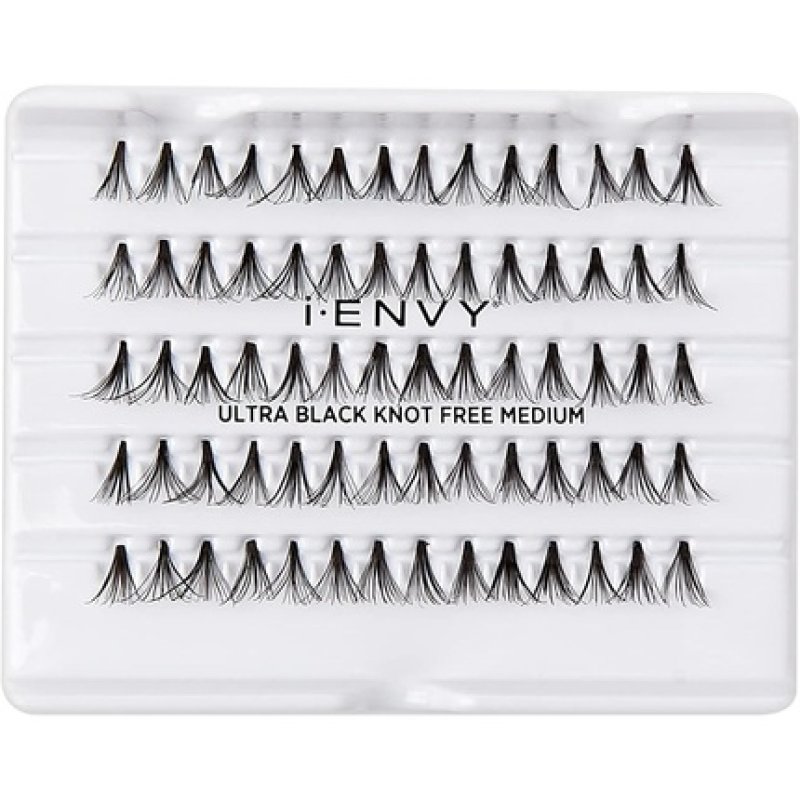 Kiss I Envy Knot Free Medium 70 Lashes Ultra Black
