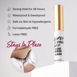 Kiss I Envy Extra Strong Hold Eyelash Glue Transparent 5g