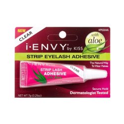 Kiss I Envy Clear 04 Eyelash Adhesive Strip with Aloe 0.25oz