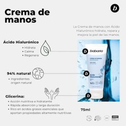 Babaria Women's Gift Pack with Hyaluronic Acid Face and Body Care Set