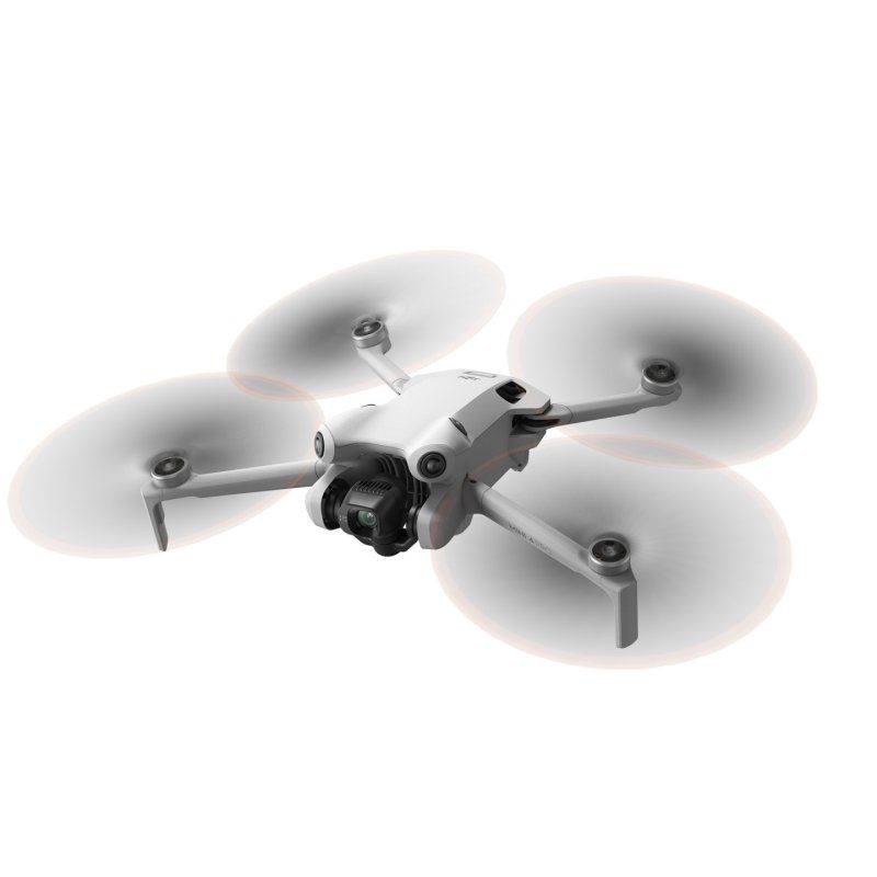 DJI Mini 4 Pro (RC 2) 4 rotors Quadcoptère 48 MP 3840 x 2160 pixels 2590 mAh Noir, Blanc