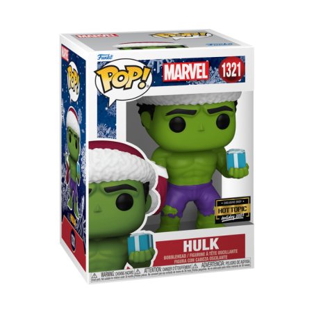 Funko Pop! - Marvel Hulk in Santa Hat (74731)