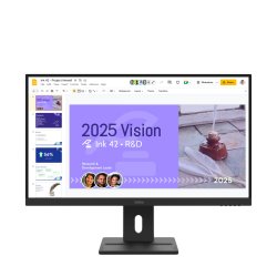 Lenovo ThinkVision E27Q-40 computer monitor 68.6 cm (27") 2560 x 1440 pixels Quad HD LCD Black