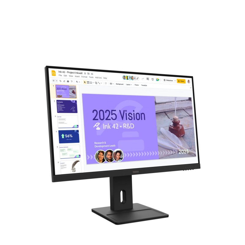 Lenovo ThinkVision E27Q-40 computer monitor 68.6 cm (27") 2560 x 1440 pixels Quad HD LCD Black