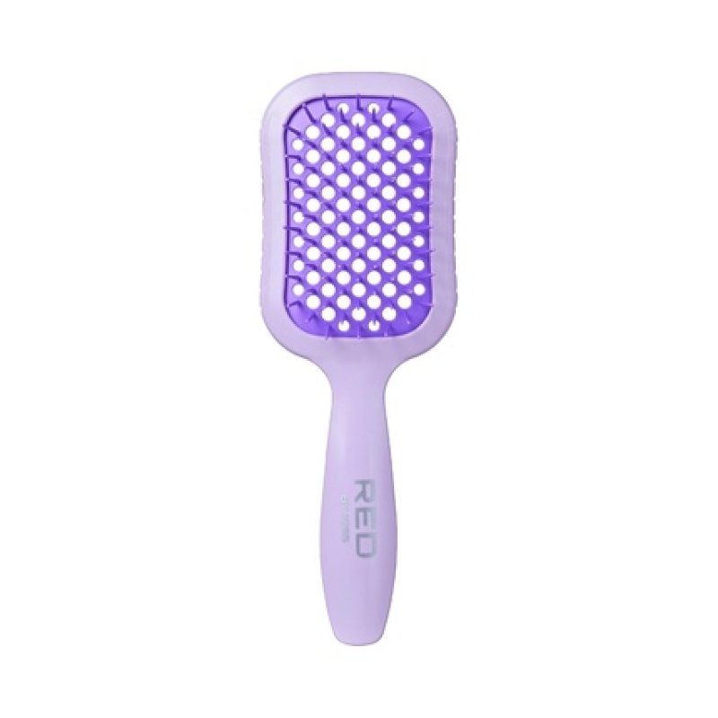 Red By Kiss Gentle Vent Brush for Sensitive Scalp Protection and Heat Styling