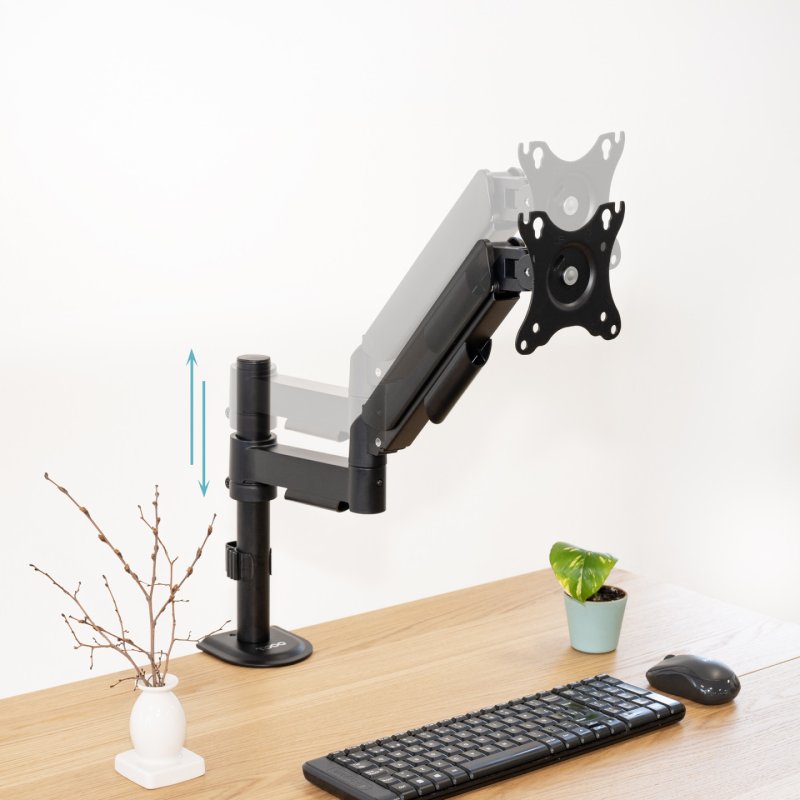 TooQ DB1532TNR-B monitor mount / stand 81.3 cm (32") Desk Black