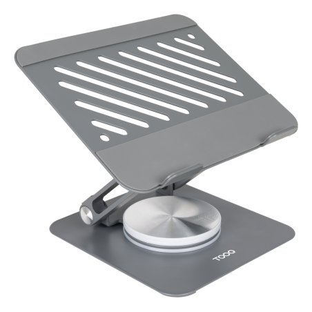 SOPORTE PLEGABLE 360° DISPOSITIVOS HASTA 13", GRIS