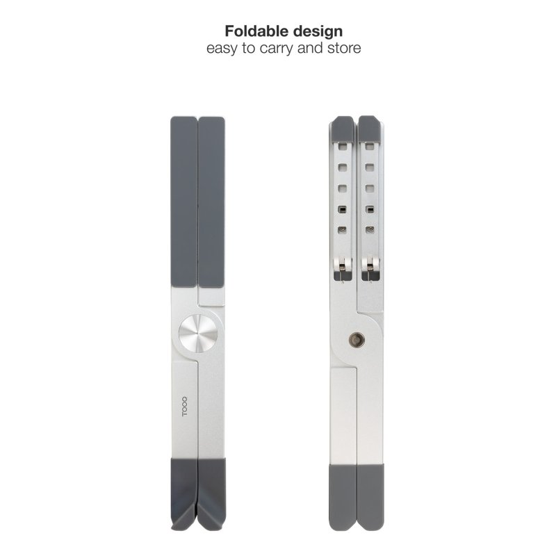 TooQ TQLRS0036-AL laptop stand Silver 43.9 cm (17.3")