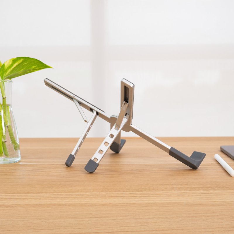 TooQ TQLRS0036-AL laptop stand Silver 43.9 cm (17.3")