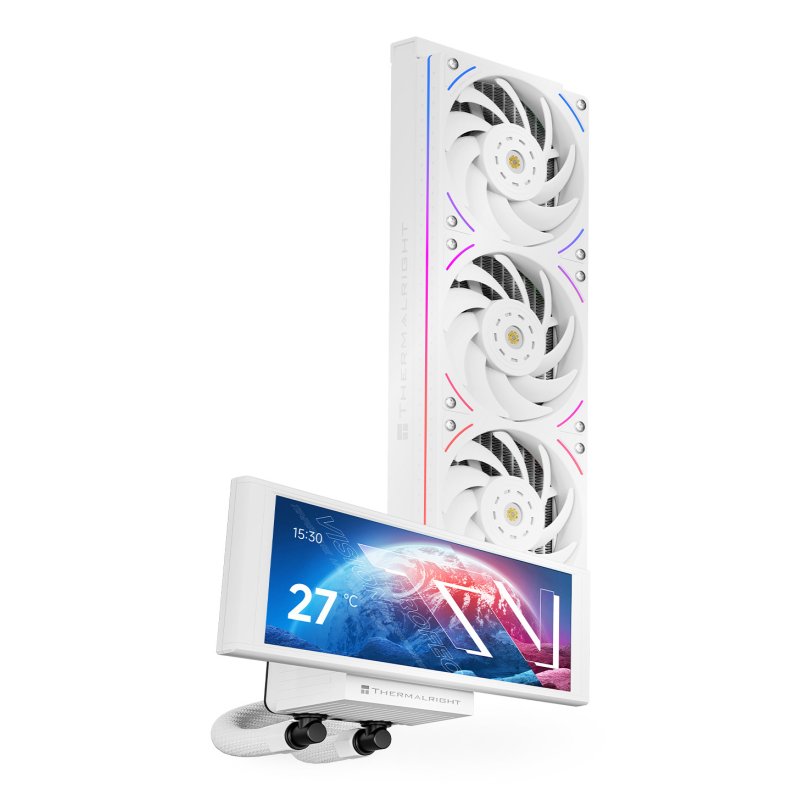 Thermalright Trofeo Vision 360 ARGB WHITE Processeur Dissipateur thermique/Radiateur 36 cm Blanc