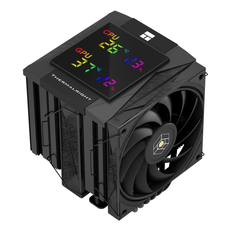 Thermalright Royal Pretor Royal Knight 120 Digital Processor Air cooler 13 cm Black