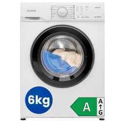 Bomann WA 7161 machine à laver Charge avant 6 kg 1000 tr/min Blanc