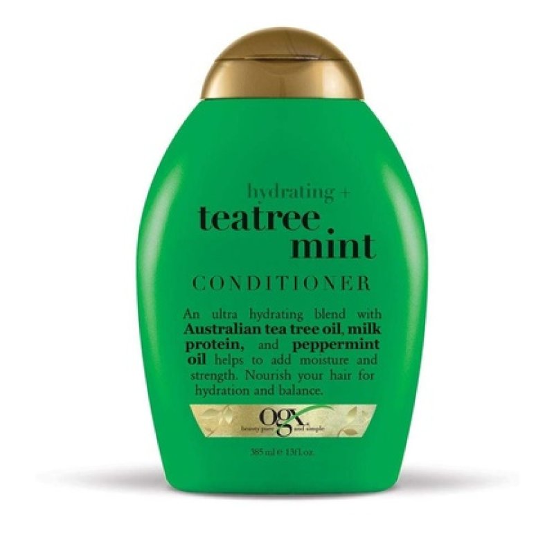Organix Hydrating Teatree Shampoo Mint 13 Ounce