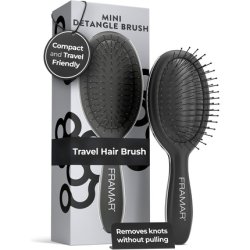 Framar Mini Hair Brush for Women - Small Detangler