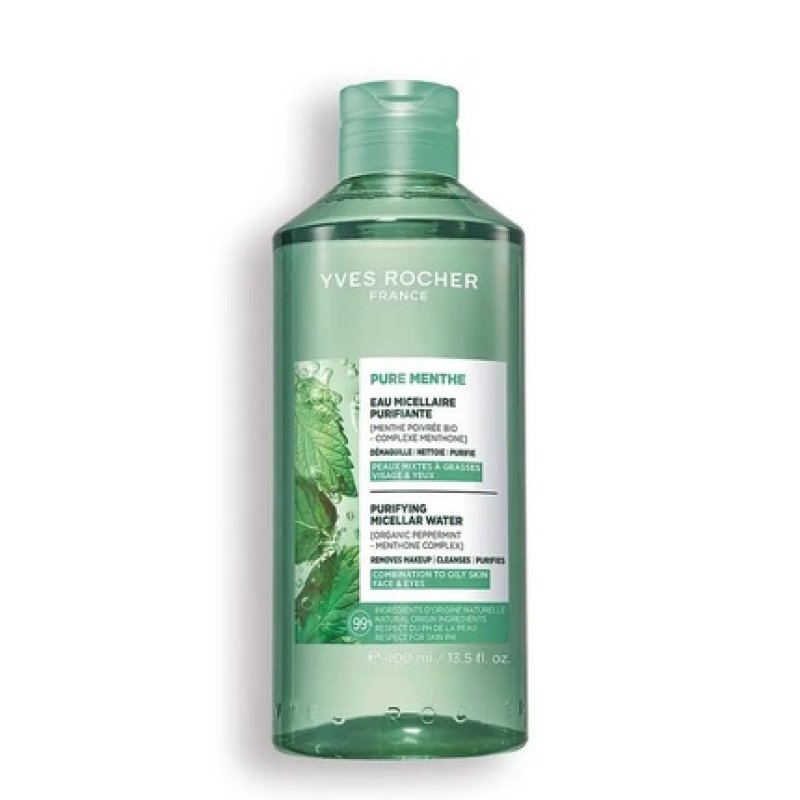 Yves Rocher Pure Menthe Purifying Micellar Water Makeup Remover