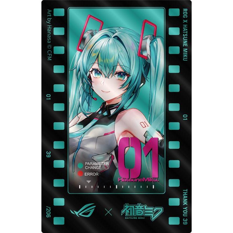 ASUS ROG-ASTRAL-RTX5080-O16G-HATSUNE-MIKU-EDITION NVIDIA GeForce RTX 5080 16 Go GDDR7
