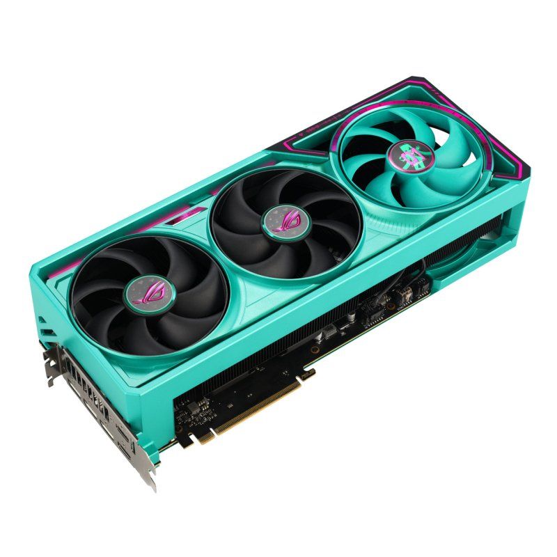 ASUS ROG-ASTRAL-RTX5080-O16G-HATSUNE-MIKU-EDITION NVIDIA GeForce RTX 5080 16 GB GDDR7