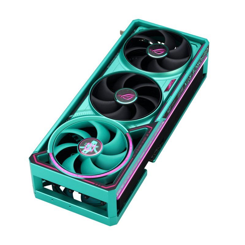 ASUS ROG-ASTRAL-RTX5080-O16G-HATSUNE-MIKU-EDITION NVIDIA GeForce RTX 5080 16 GB GDDR7
