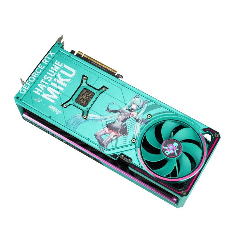 ASUS ROG-ASTRAL-RTX5080-O16G-HATSUNE-MIKU-EDITION NVIDIA GeForce RTX 5080 16 Go GDDR7