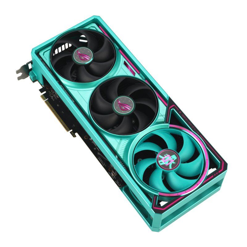 ASUS ROG-ASTRAL-RTX5080-O16G-HATSUNE-MIKU-EDITION NVIDIA GeForce RTX 5080 16 Go GDDR7