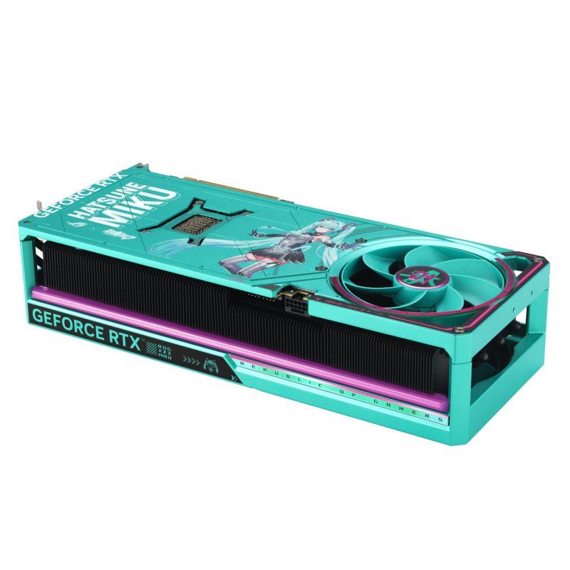 ASUS ROG-ASTRAL-RTX5080-O16G-HATSUNE-MIKU-EDITION NVIDIA GeForce RTX 5080 16 Go GDDR7