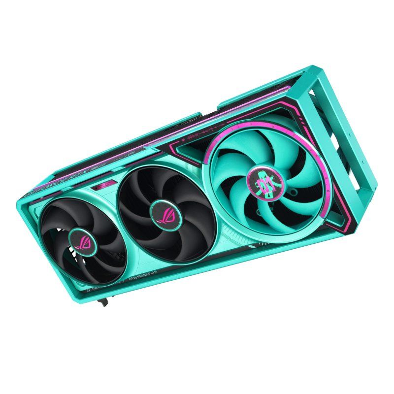 ASUS ROG-ASTRAL-RTX5080-O16G-HATSUNE-MIKU-EDITION NVIDIA GeForce RTX 5080 16 GB GDDR7