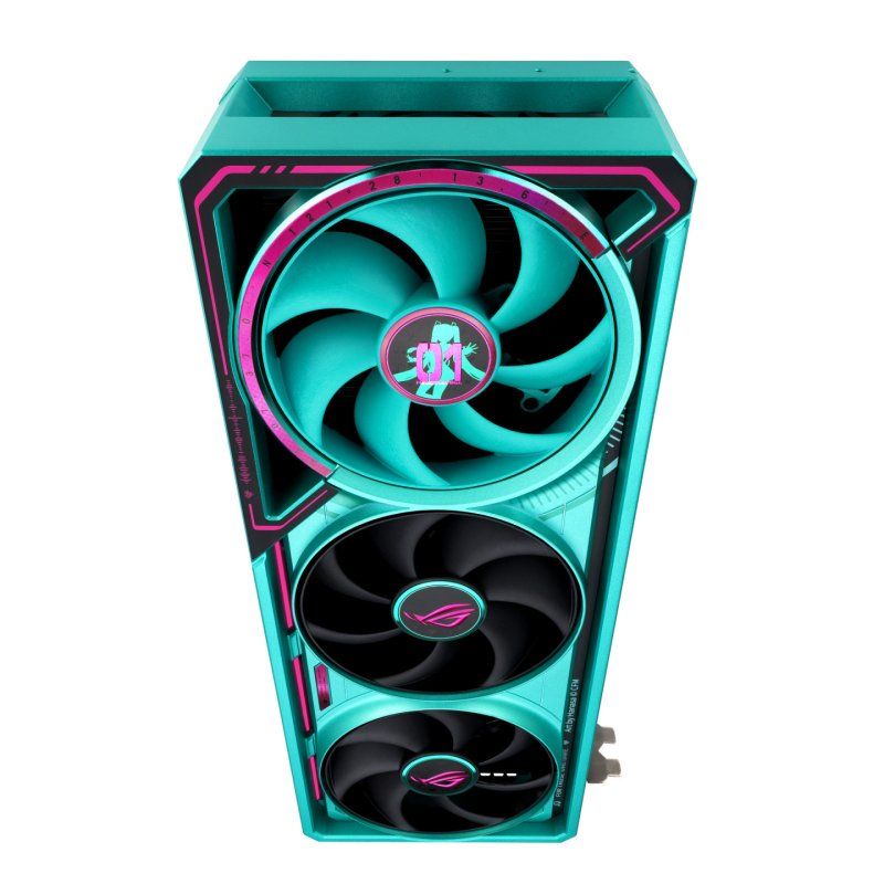 ASUS ROG-ASTRAL-RTX5080-O16G-HATSUNE-MIKU-EDITION NVIDIA GeForce RTX 5080 16 Go GDDR7