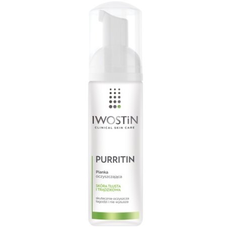Iwostin Purritin Anti-Acne Cleansing Foam 165ml