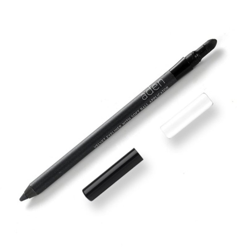 Aden Velvet Eyeliner with Soft Ball Applicator Grey 12g