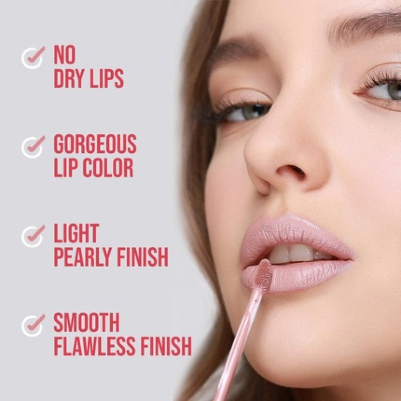 Aden Satin Lipstick 7ml Longlasting Nondrying Creamy Texture & Silky