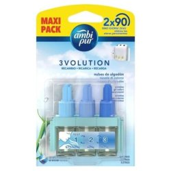Ambipur 3volution Refill Electric Deodorant Cotton Clouds 20ml