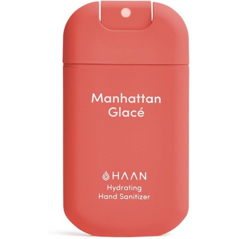 Haan Hand Sanitizer - Manhatten Glace - 30ml Spray Bottle - Hand Sanitiser