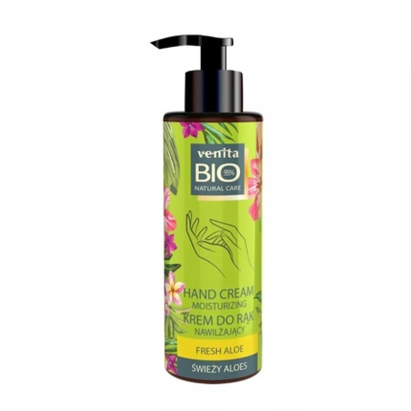 Bio Natural Care Moisturizing Hand Cream Aloe 100ml