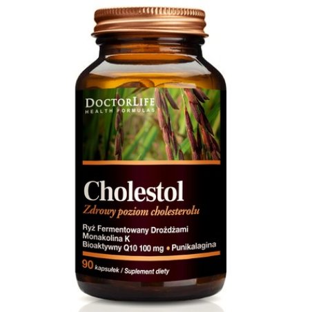 Doctor Life Cholestol Red Yeast Rice Coenzyme Q10 Monacolin K 10mg Dietary Supplement 90 Capsules