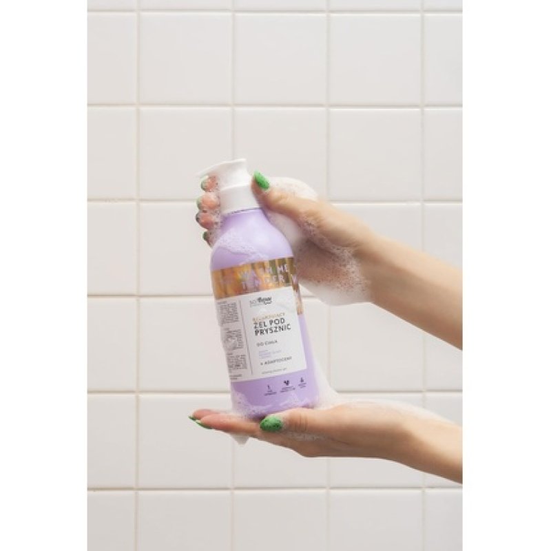 So!Flow Relaxing Blackberry & Plum Shower Gel with Rhodiola Rosea Extract - Sweet Plum And Blackberry