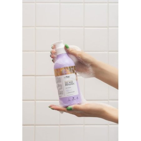 So!Flow Relaxing Blackberry & Plum Shower Gel with Rhodiola Rosea Extract - Sweet Plum And Blackberry