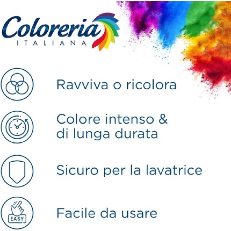 Coloreria Italiana Grey Coloring Fabrics and Clothes in Washing Machine Pink Orchid 350g