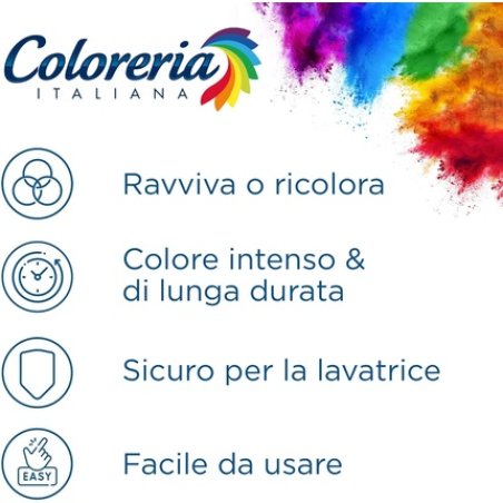 Coloreria Italiana Grey Coloring Fabrics and Clothes in Washing Machine Pink Orchid 350g