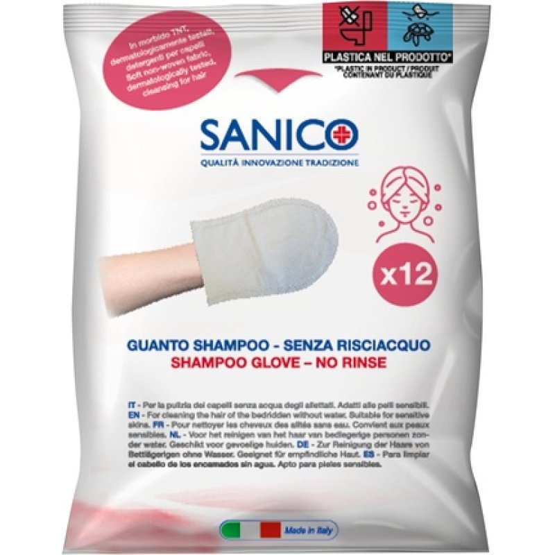 Sanico Hair Glove Button Cleaner Waterless Dermatologically Tested