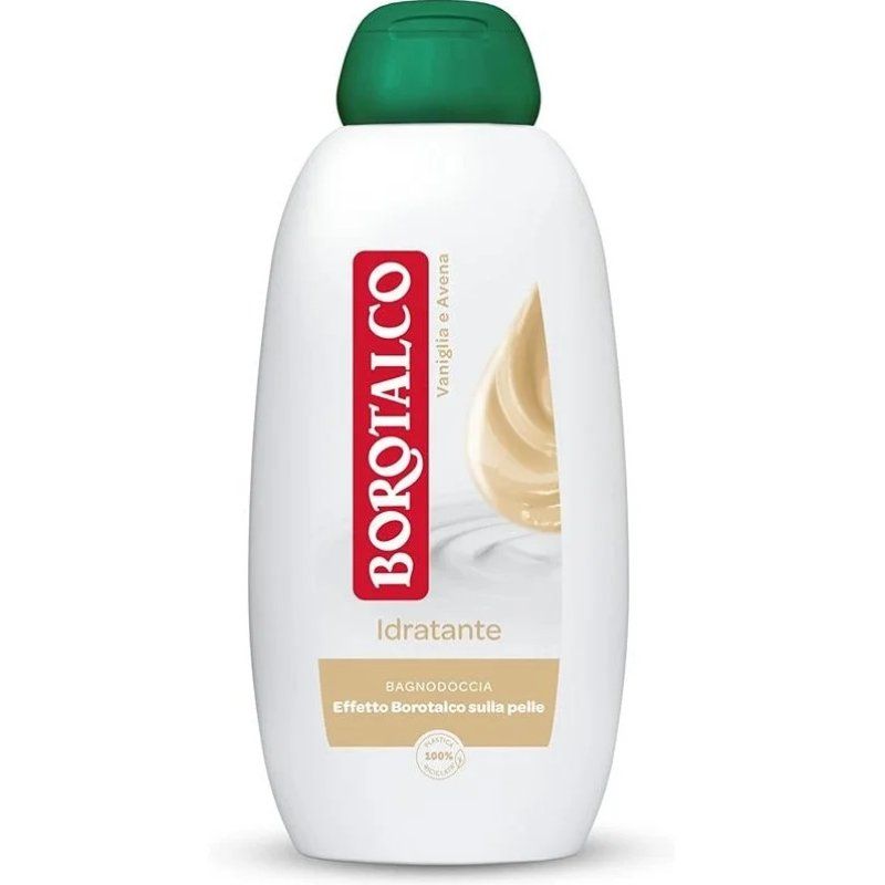 Borotalco Bath Foam with Vanilla and Oat 20.28fl.oz 600ml