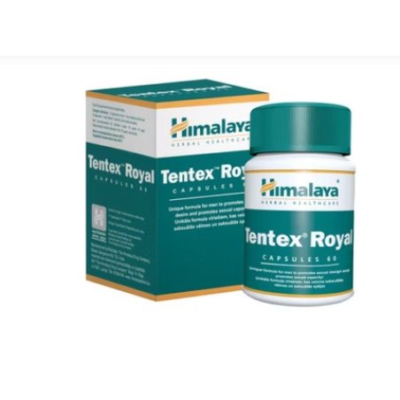Tentex Royal Sexual Health Supplement 60 Capsules - Libido Support with Tribulus