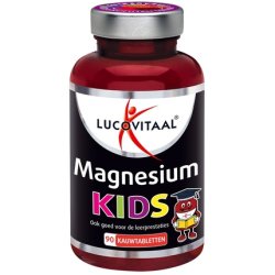 Lucovitaal Magnesium Kids Chewable Tablets Children's Magnesium Supplement