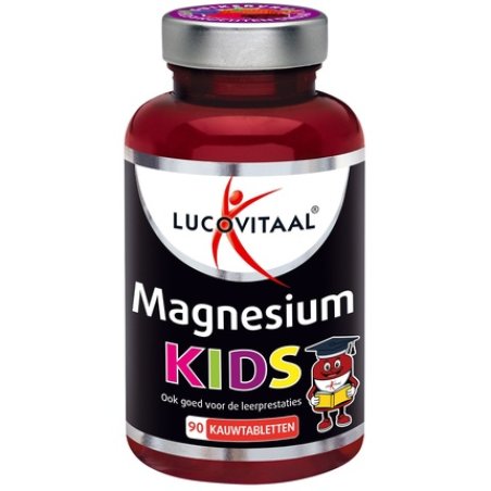 Lucovitaal Magnesium Kids Chewable Tablets Children's Magnesium Supplement